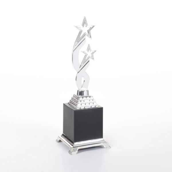 Premium Silver Star Trophy - Image 2