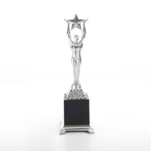 Silver Star Achiever Trophy